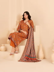 Baseera by Tawakkal Fabrics Printed Staple Unstitched 3Pc Suit D-5345