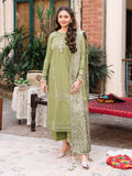 IZEL Aangan Embroidered Italian Woolen Unstitched 3Pc Suit - BEENA