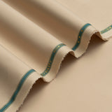 North Pole by Dynasty Fabrics Men's Unstitched Wash & Wear Suit - Beige