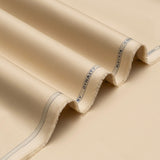 Volga Plus by Dynasty Fabrics Men's Unstitched Cotton Suit - Beige