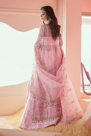 Ayzel Luminara Embroidered Organza Unstitched 3Pc Suit AWF-04 BELLA