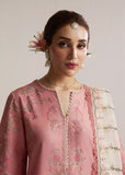 Hussain Rehar Embroidered Luxury Lawn Unstitched 3Pc Suit D-09 BELLA