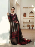 Mysha by Sifa Embroidered Chiffon Unstitched 3Pc Suit - BELLA