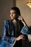 Emral Elyshia Embroidered Organza Unstitched 3Pc Suit D-03 Bella