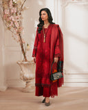 Zivah Apparel Unstitched Embroidered Luxury Lawn 3Pc Suit - Bella