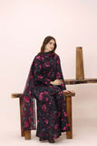 Feathers Premium House of Petals Unstitched Lawn 3Pc Suit Bespoke Burgundy-FT759