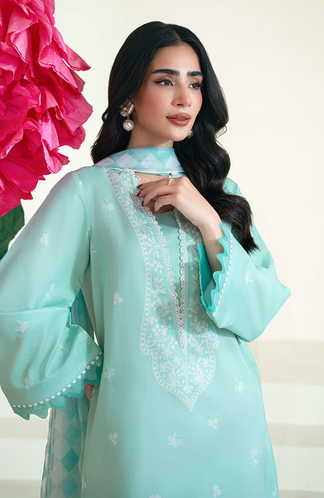 Daffodils by Seran Printed Lawn Unstitched 2Pc Suit D-01 Beverly