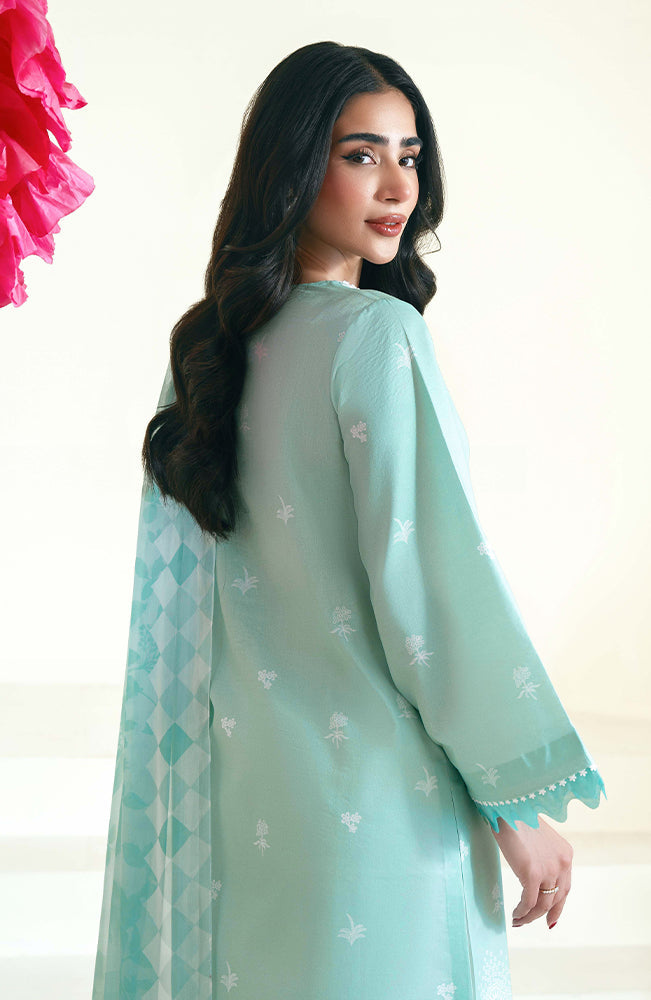 Daffodils by Seran Printed Lawn Unstitched 2Pc Suit D-01 Beverly