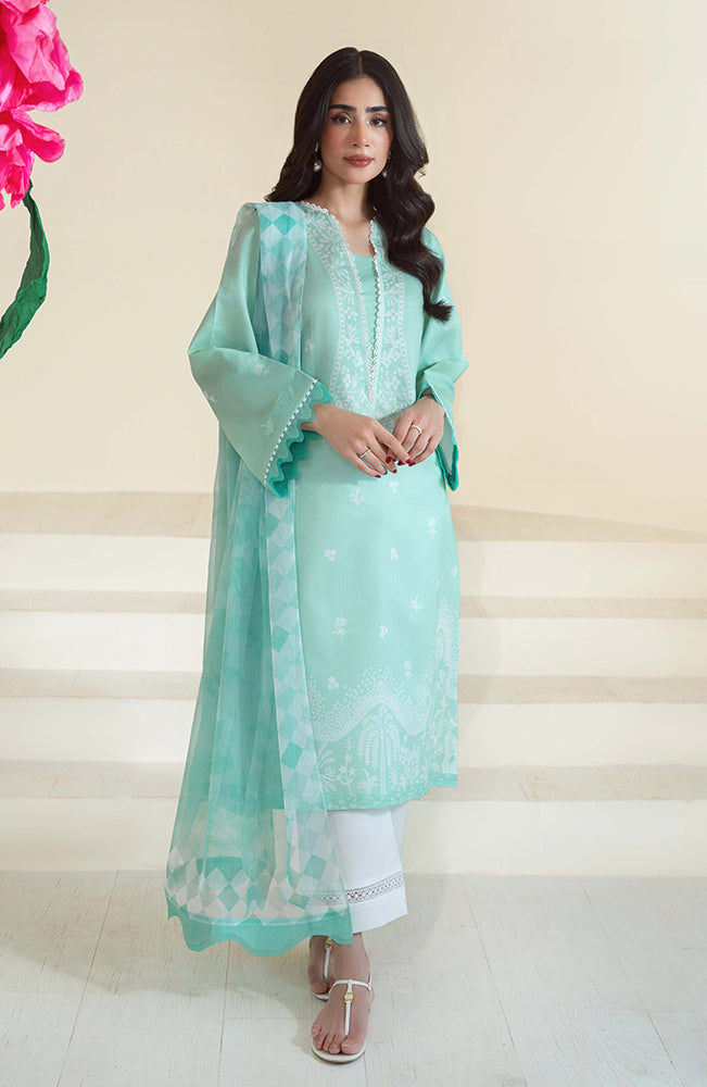 Daffodils by Seran Printed Lawn Unstitched 2Pc Suit D-01 Beverly