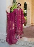 Hussain Rehar Embroidered Luxury Lawn Unstitched 3Pc Suit D-10 BLISS