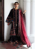Hussain Rehar Luxury Lawn Unstitched Embroidered 3Pc Suit D-04 Bliz