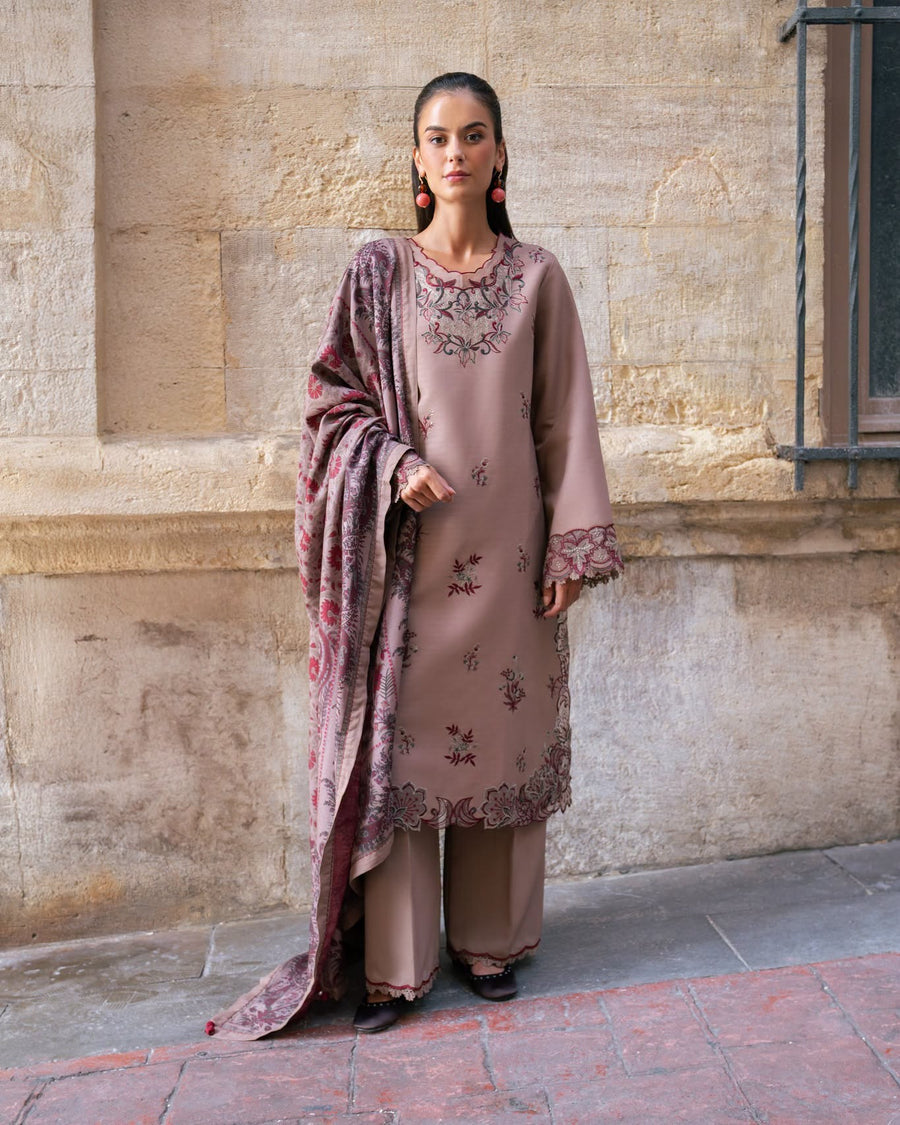 Meet Me In Istanbul by Rang Rasiya Unstitched Linen 3Pc Suit - BLOOM
