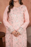 Feathers Premium Embroidered Lawn Unstitched 3Pc Suit Blush Petal Heirloom-FT696