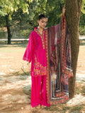 HemStitch The Garden Embroidered Lawn Unstitched 3Pc Suit - Blush Petal