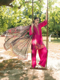 HemStitch The Garden Embroidered Lawn Unstitched 3Pc Suit - Blush Petal