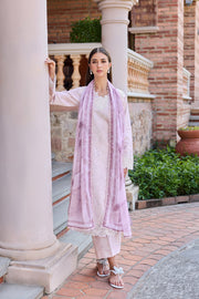 Farasha Sorine Summer Embroidered Lawn Unstitched 3Pc Suit - Blush Pink