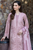 Farasha Embroidered Khaddar Unstitched 3Pc Suit - Blushen