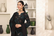 Feathers The Frost Digital Printed Dhanak Unstitched 3Pc Suit Boreal Blossom-FT796