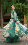 Asifa & Nabeel Meraki Embroidered Viscose Unstitched 3Pc Suit - Botanical Breeze