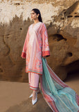 Sadaf Fawad Khan Siraa Vol-02 Unstitched Lawn 3Pc Suit - Bows & Ribbons