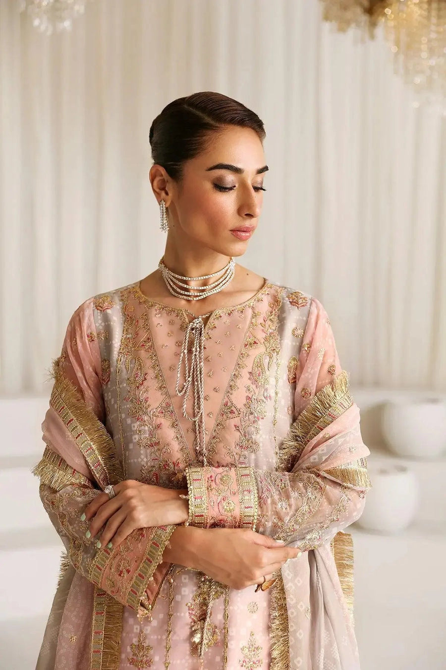RTW-2181 Embroidered Chiffon