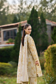 Farasha Sorine Summer Embroidered Lawn Unstitched 3Pc Suit - Butter Muse