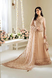 Alizeh Fashion Celine Embroidered Chiffon Unstitched 3Pc Suit AF-PS-8004-Lotus