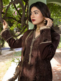 Afsaneh by Mahnur Embroidered Karandi Unstitched 3Pc Suit D-09 Cachee