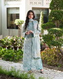 Neeshay Printkari Embroidered Lawn Unstitched 3Pc Suit - CALIXA