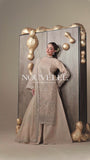 Emaan Adeel Nouvelle Embroidered Chiffon Unstitched 3Pc Suit - CAMALLIE