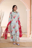 Feathers Premium Printed Lawn Unstitched 3Pc Suit CANDY-FT236