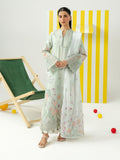Zarposh Sundaze Embroidered Luxury Lawn Unstitched 3Pc Suit - CASPIA