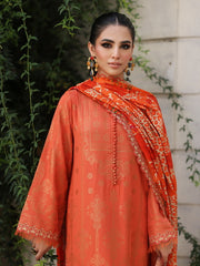 Charizma Bunti Embroidered Staple Jacquard Unstitched 3Pc Suit CB3-04