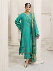 Charizma Bunti Embroidered Staple Jacquard Unstitched 3Pc Suit CB3-05