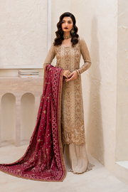 IZNIK Chinon Vol-02 Embroidered Chiffon Unstitched 3Pc Suit CC-44