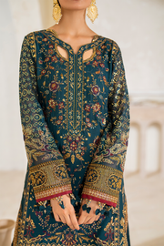 IZNIK Chinon Vol-02 Embroidered Chiffon Unstitched 3Pc Suit CC-46