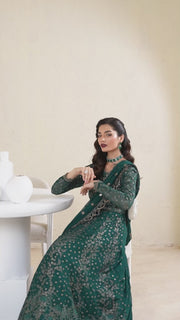 IZNIK Chinon Vol-02 Embroidered Chiffon Unstitched 3Pc Suit CC-47