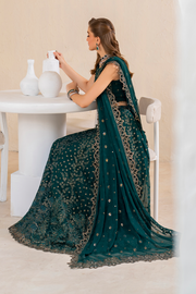 IZNIK Chinon Vol-02 Embroidered Chiffon Unstitched 3Pc Suit CC-47
