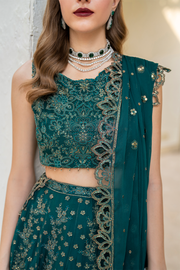 IZNIK Chinon Vol-02 Embroidered Chiffon Unstitched 3Pc Suit CC-47