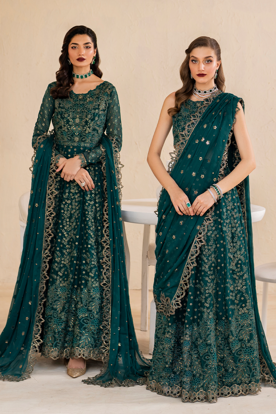 IZNIK Chinon Vol-02 Embroidered Chiffon Unstitched 3Pc Suit CC-47