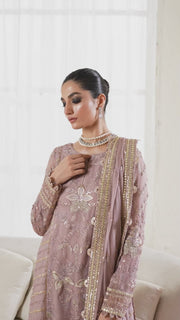 IZNIK Chinon Vol-02 Embroidered Chiffon Unstitched 3Pc Suit CC-48