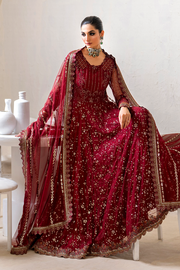 IZNIK Chinon Vol-02 Embroidered Net Unstitched 3Pc Suit CC-49