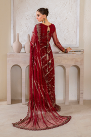 IZNIK Chinon Vol-02 Embroidered Net Unstitched 3Pc Suit CC-49