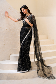 IZNIK Chinon Vol-02 Embroidered Net Unstitched 3Pc Suit CC-50