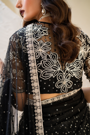 IZNIK Chinon Vol-02 Embroidered Net Unstitched 3Pc Suit CC-50