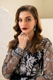 IZNIK Chinon Vol-02 Embroidered Net Unstitched 3Pc Suit CC-50