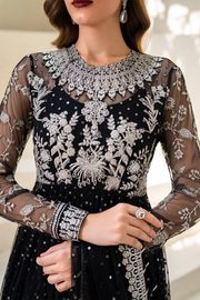 IZNIK Chinon Vol-02 Embroidered Net Unstitched 3Pc Suit CC-50