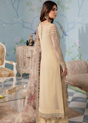 IZNIK Chinon Embroidered Net Unstitched 3Pc Suit CC-31 Alya