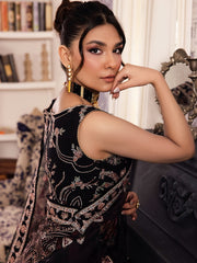 IZNIK Chinon Embroidered Chiffon Unstitched 3Pc Suit CC-32 Kiah