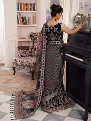 IZNIK Chinon Embroidered Chiffon Unstitched 3Pc Suit CC-32 Kiah